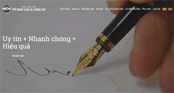 Desktop Screenshot of luatsukhanhhoa.com